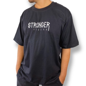 CAMISETA NORMAL PRETA GRAFITE STRONGER