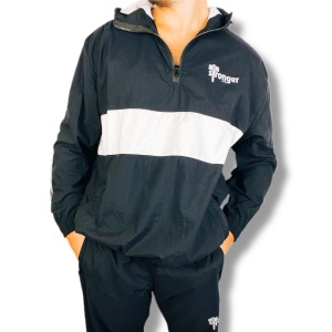 JAQUETA CORTA VENTO PRETA STRONGER