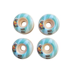 RODA TRICK TREAT IMPORTADA COGUMELO AZUL 49MM LARGA