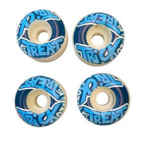 RODA TRICK TREAT IMPORTADA ORIGINAL AZUL 49MM LARGA