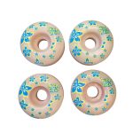 RODA TRICK TREAT IMPORTADA AZUL/VERDE FLORIDA 49MM LARGA