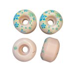 RODA TRICK TREAT IMPORTADA AZUL/VERDE FLORIDA 49MM LARGA