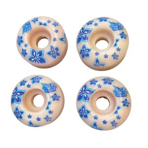 RODA TRICK TREAT IMPORTADA AZUL FLORIDA 49MM LARGA