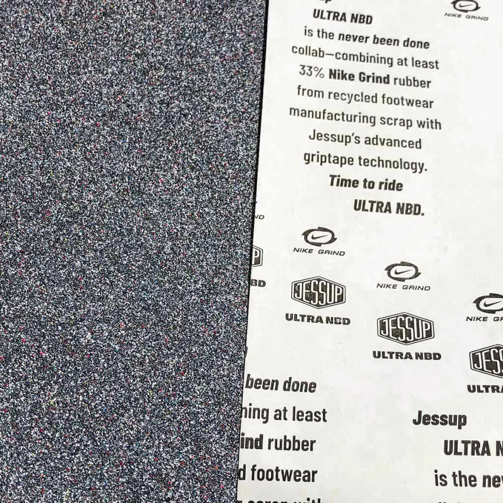 LIXA DE SKATE JESSUP GRIPTAPE X NIKE EMBORRACHADA ADESIVA ULTRA NBD